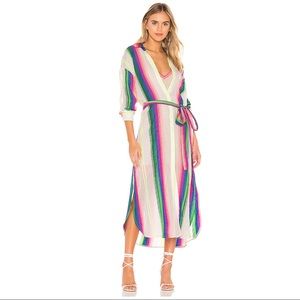 Le Superbe Girlfriend Dress in Kerala Stripe